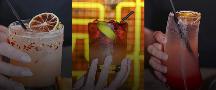 Asian inspired cocktail