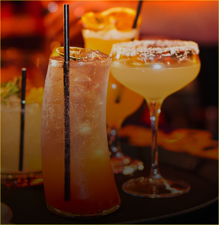 Asian inspired cocktail