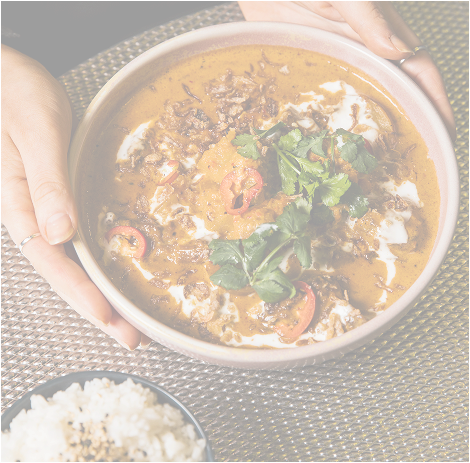 Asian fusion food