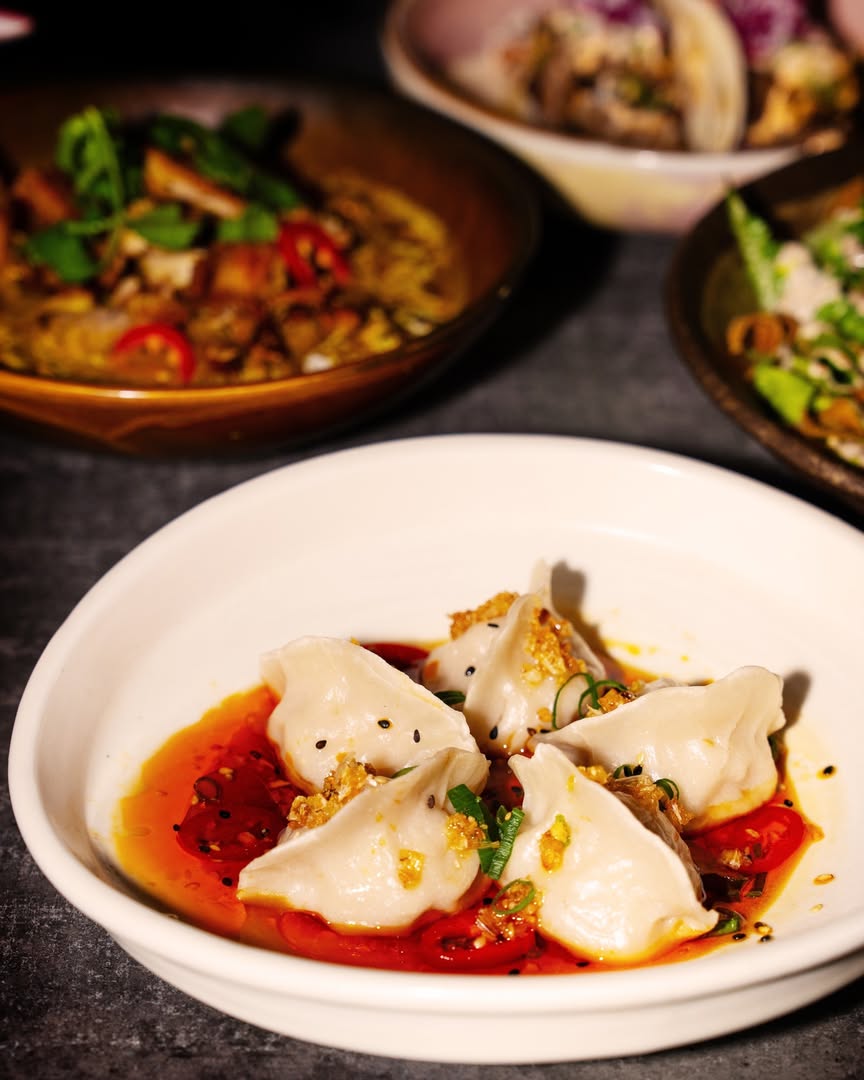 JUNK dumplings with share plates